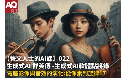 【AQ AI】藝文人士的AI課022