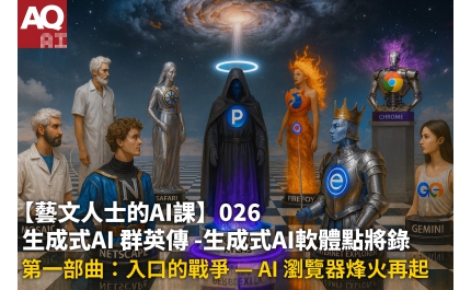 【AQ AI】藝文人士的AI課026