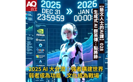 【AQ AI】藝文人士的AI課028